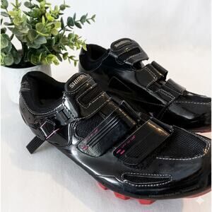 Shimano SH-WM63 Women’s Mountain Biking Shoes Black Pink Size 24
